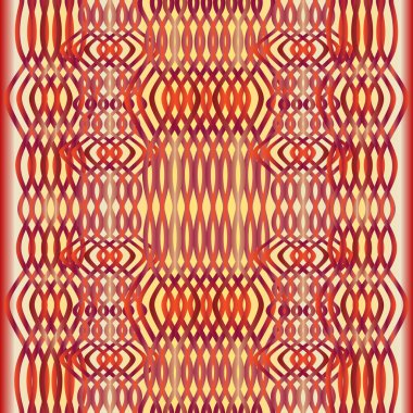 renkli etnik seamless modeli