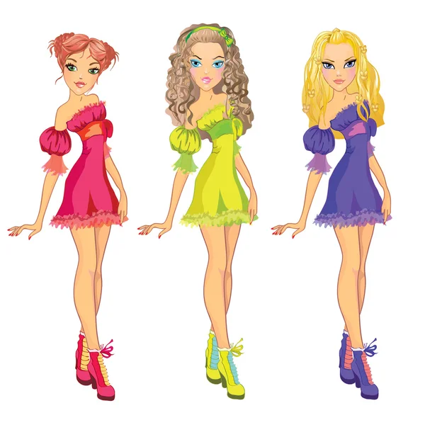 Genç kız moda giyim