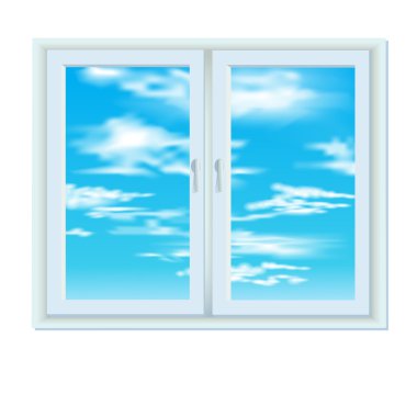 kapalı plastik pencere