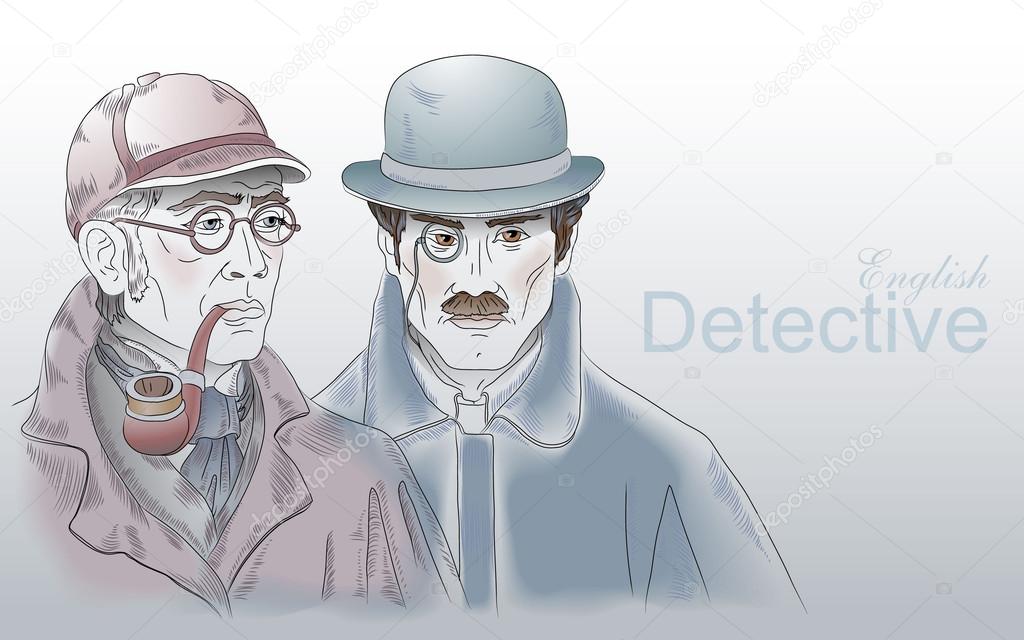 Detective Sherlock Holmes and Dr. Watson