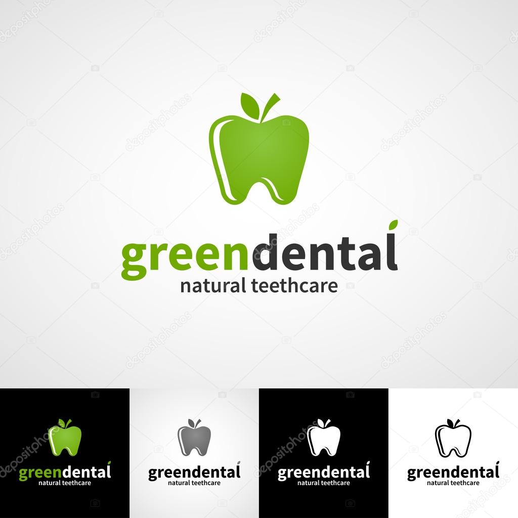 Creative dental logo template. Teethcare icon set. dentist clinic insignia, stomatologist practice sign, illustration, teeth vector design, oral hygienist concept, business card graphic, medical