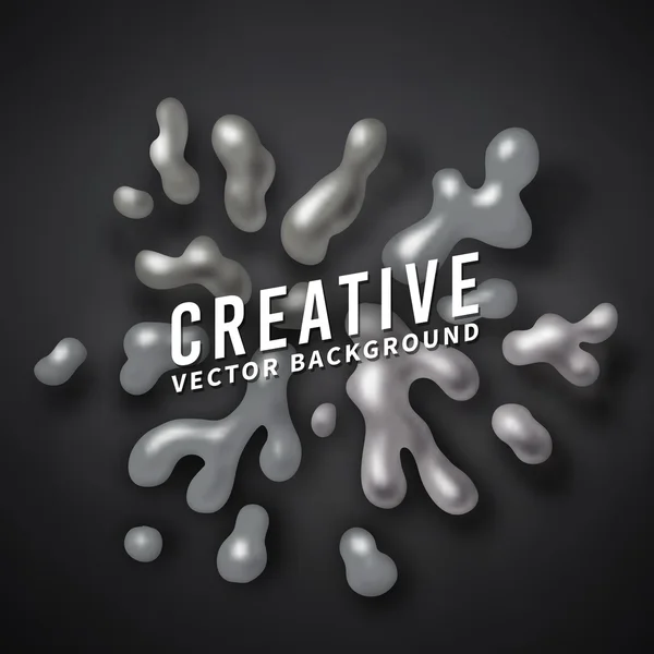 Abstract vector een splash achtergrond kleur verf vloeistof kleurrijke inkt splatters. Geïsoleerde creatieve inkt. vloeibare inkt of verf voor banners, kaarten, posters, jaarlijkse rapporten en borden ontwerpen. vector — Stockvector