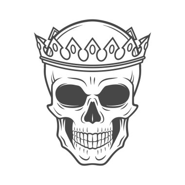 Download Skull King Free Vector Eps Cdr Ai Svg Vector Illustration Graphic Art