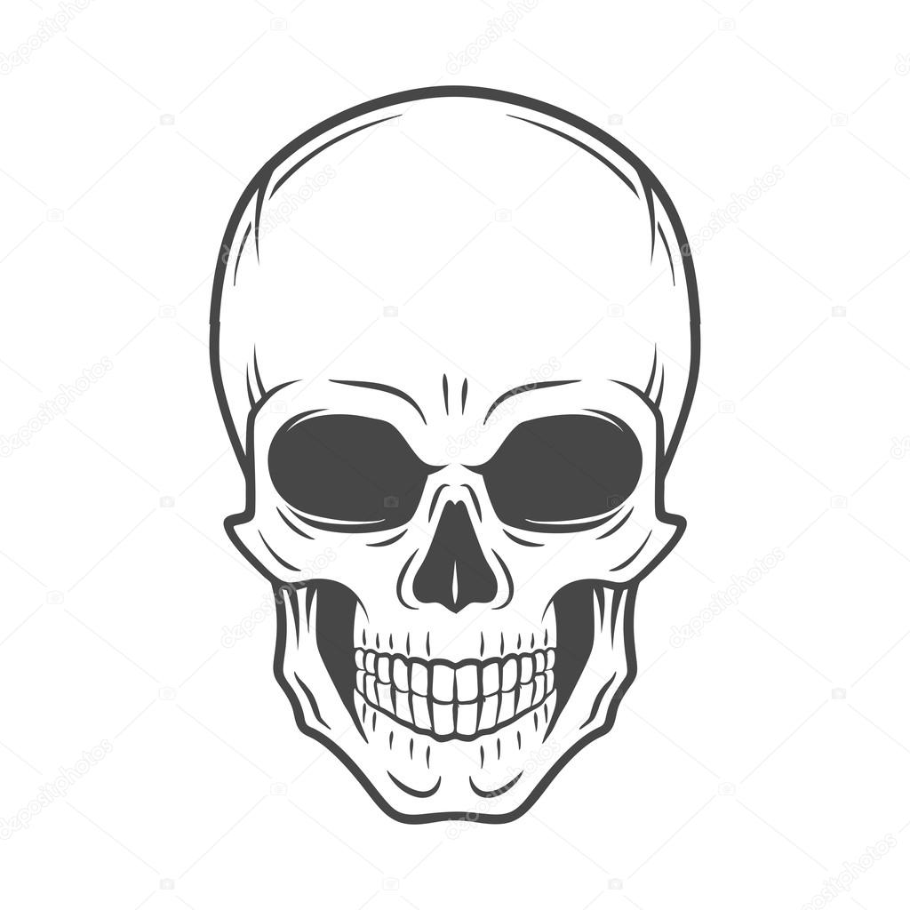 How to Draw Evil Vector Skulls in Illustrator