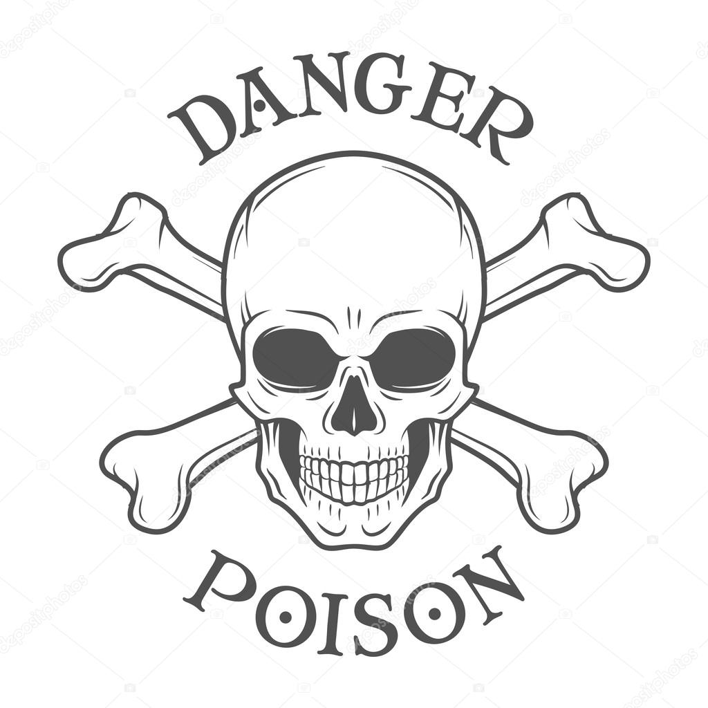 Premium Vector | Poison logo
