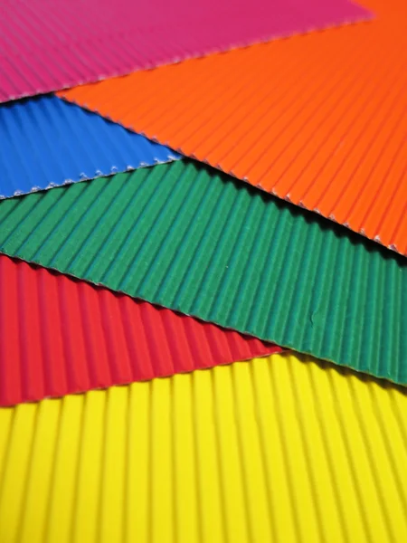 Liście z kolorowego papieru — Zdjęcie stockowe