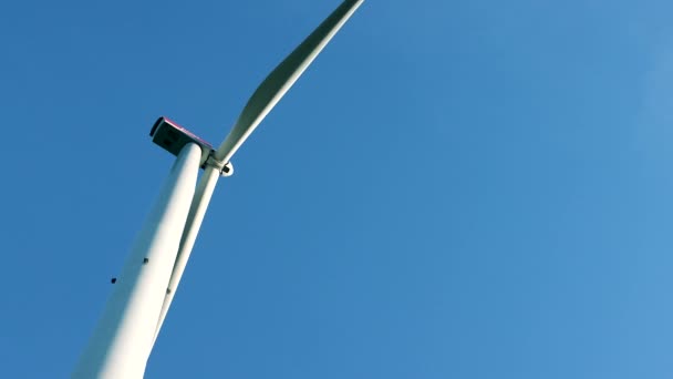 Wind Energy Wind Power Wind Turbine — Stock Video