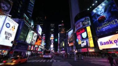 Zaman atlamalı, New York Times Square