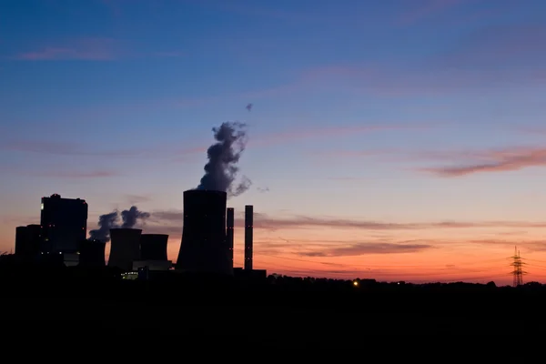 Uhlí elektrárna — Stock fotografie