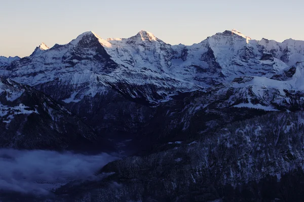 Swiss Alps, Bernese Oberland, Top of Europe, Switzerland — Stock Photo, Image