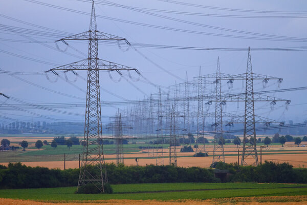 High Power Transmission Line.
