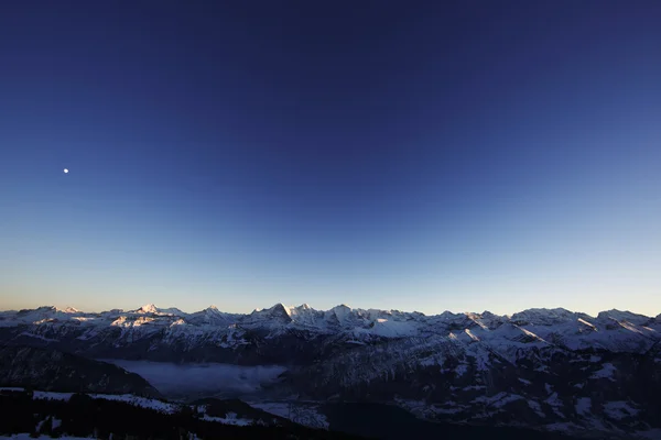 Alpes suizos, Bernese Oberland, Top of Europe, Suiza — Foto de Stock