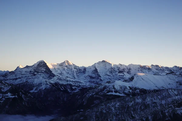 Swiss Alps, Bernese Oberland, Top of Europe, Switzerland — Stock Photo, Image