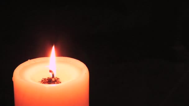 祭祀的蜡烛 — 图库视频影像