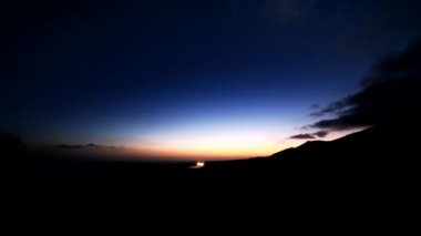 zaman sukut gece sürüş