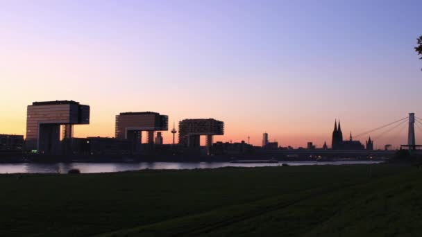 Cologne  - Germany - Time Lapse — Stock Video