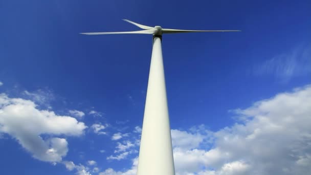 Vind energi, vindkraft, vindkraftverk — Stockvideo