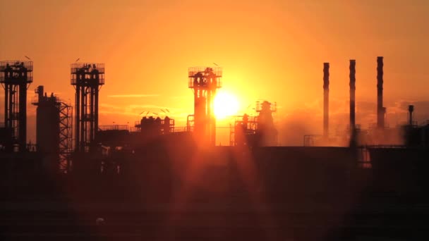 Planta química, Colonia — Vídeo de stock