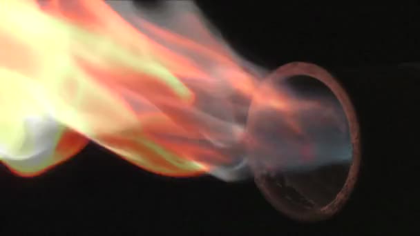 Gas Flame — Stock Video