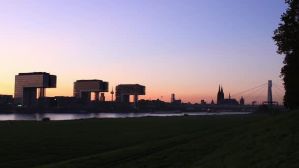 Cologne - Allemagne - Time lapse — Video