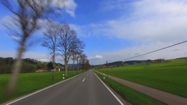 Sürüş Shot - Road - Almanya