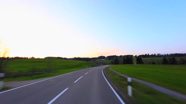 Prise de vue sur la route - Allemagne 