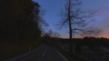 Sürüş Shot - Road - Almanya