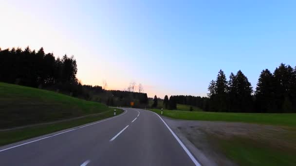 Prise de vue sur la route - Allemagne 