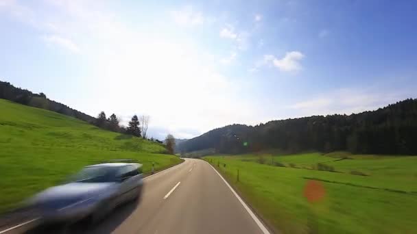 Prise de vue sur la route - Allemagne 