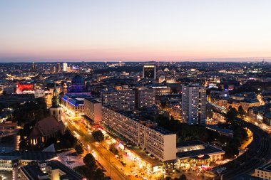 Berlin manzarası, gece