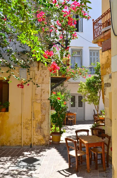 Chania street Royalty Free Stock Photos