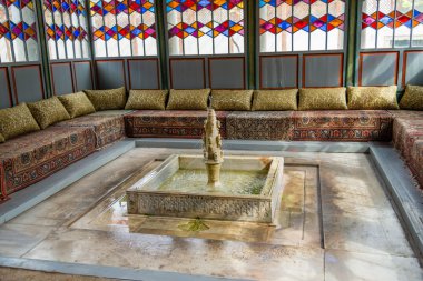 Bakhchisaray Palace, fountain. clipart