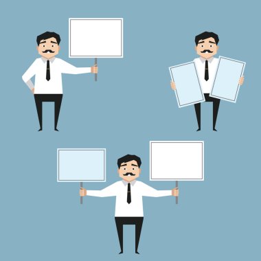 adam holding beyaz tahta 