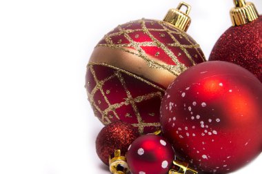 Çeşitli Noel ağacı baubles