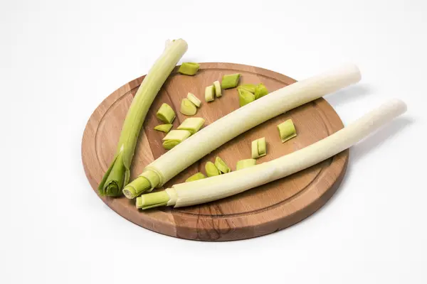 Fresh green leek — Stock Photo, Image