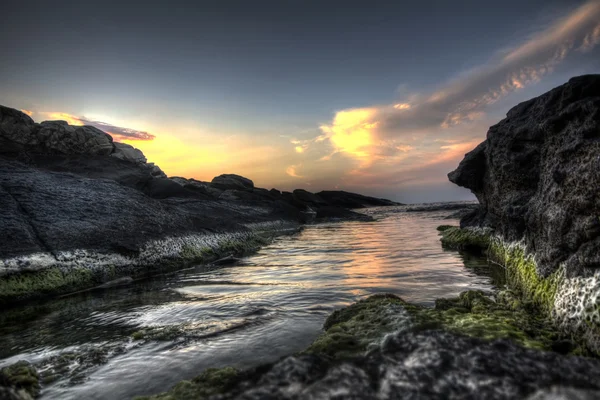 Beautiful waterscape in Rezovo  Bulgaria — Stock Photo, Image