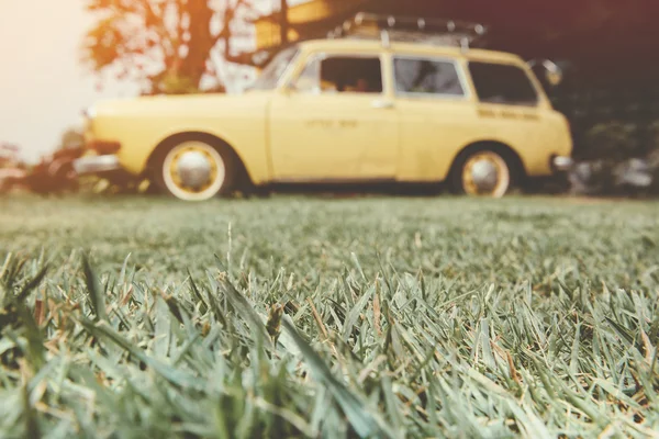 Vintage bil bakgrund. — Stockfoto