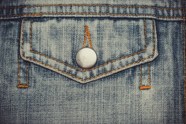 Close-up Pocket jeans — Stock Photo, Image