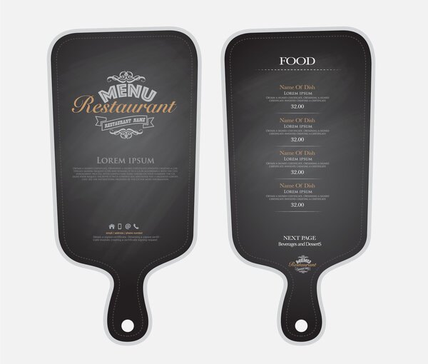 Дизайн меню ресторана
.