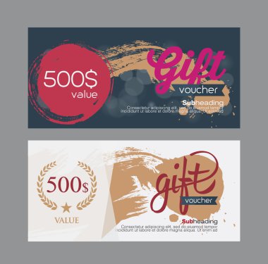 Sigorta primi vintage desen şablonuyla fiş. vektör