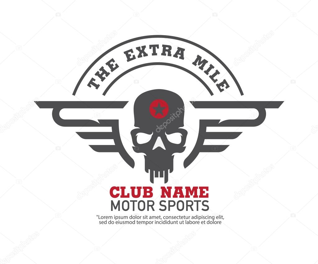Motor logo graphic design. logo, Sticker, label, ar