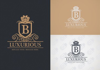 Lüks logo tasarımı.