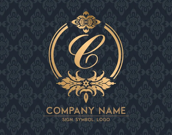 Frame design For use with various logos or classic. — Stock Illustration Frame design For use with various logos or classic. Royalty Free Stock Vectors