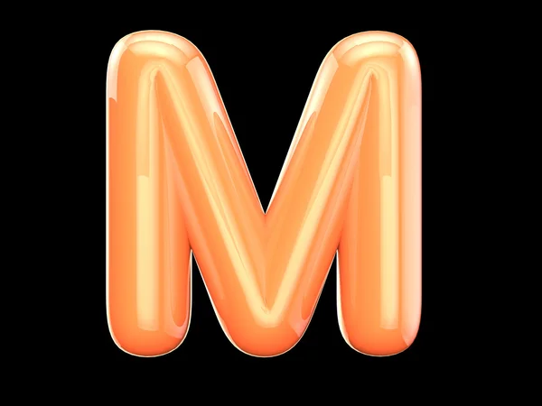 The English letter m. — Stock Photo, Image