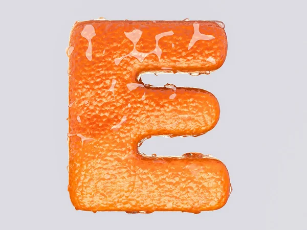 The English letter E — Stock Photo, Image