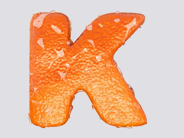 The English letter K — Stock Photo, Image
