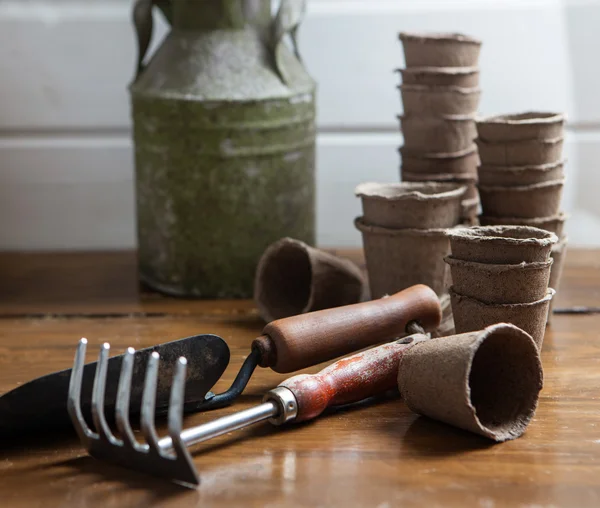 Gardening still life — Stock Photo, Image