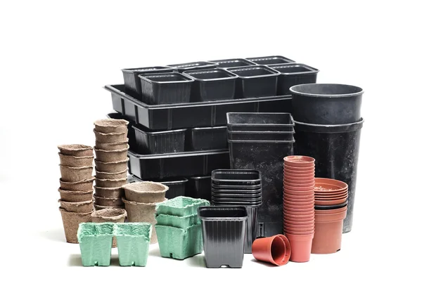 Pots and boxes — Stock Photo, Image