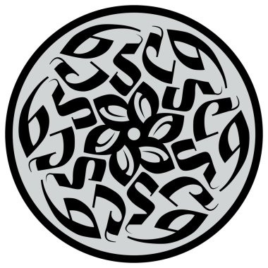 Gotik çiçek logosu