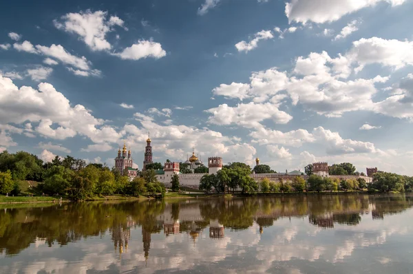Novodevitsj klooster, Moskou. UNESCO werelderfgoed. — Stockfoto